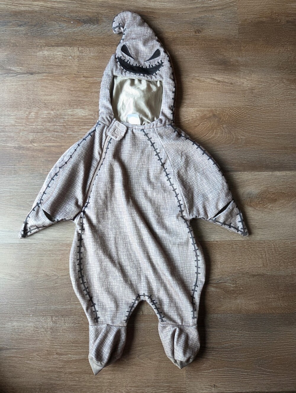 Oogie Boogie Baby Halloween Costume Nightmare Before Christmas size 0-6M - Picture 2 of 10
